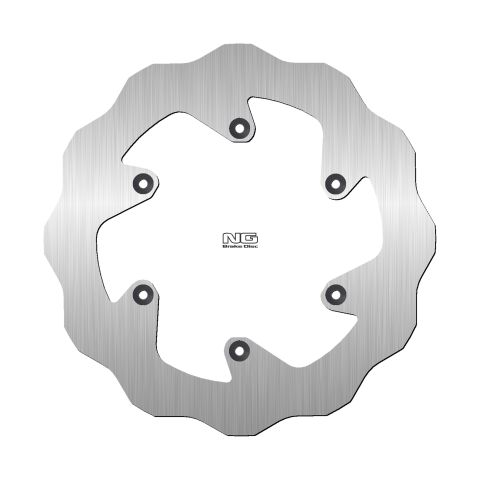 Тормозной диск задний  KTM SX/EXC/LC 4, GAS GAS EC/EX 250/350 '21, HUSABERG FE 350/450/600 '99-14 (220X110X4,2MM) (6X6,5MM) (NG141, NG129)    NG NG129XSP