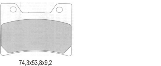 Гальмівні колодки GALFER FD121G1370 (FA160)
