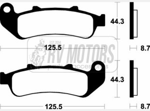 Тормозные колодки SBS 685LS
