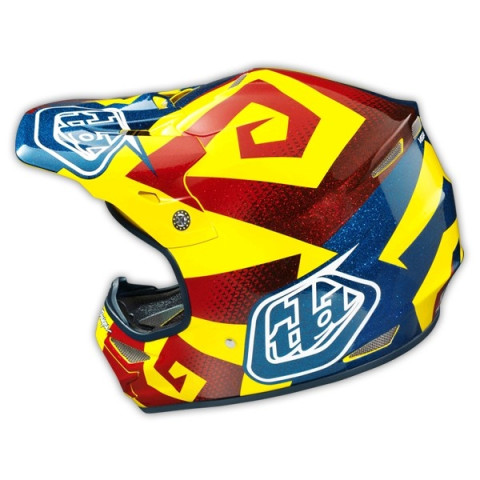 Шлем Troy Lee Designs AIR Verse Navy/red