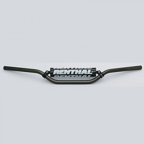 Алюминиевый руль RENTHAL 22 mm Road Handlebar Черный 789-02-BK-03-219