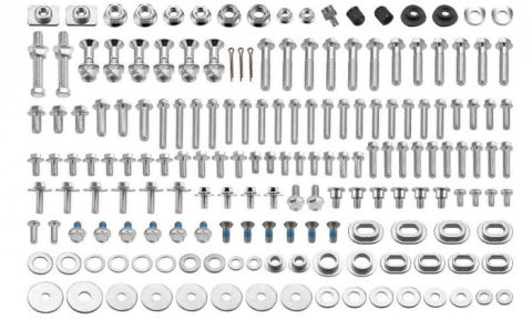 Комплект болтов пластика ACCEL BKP-04 PRO PACK FACTORY YAMAHA YZ/YZF