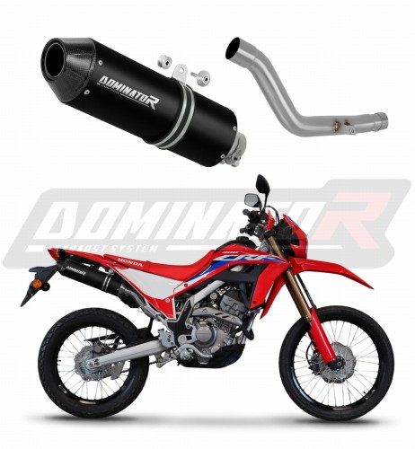 Прямоток Honda CRF 300L / Rally 2021 - 2023 DOMINATOR MX2 черный