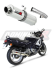 Прямоток Honda CBR 600 F1 1987 - 1990 DOMINATOR круглый