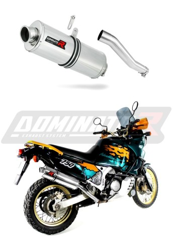 Прямоток Honda XRV 750 AFRICA TWIN RD07 1993 - 1995 DOMINATOR овальный