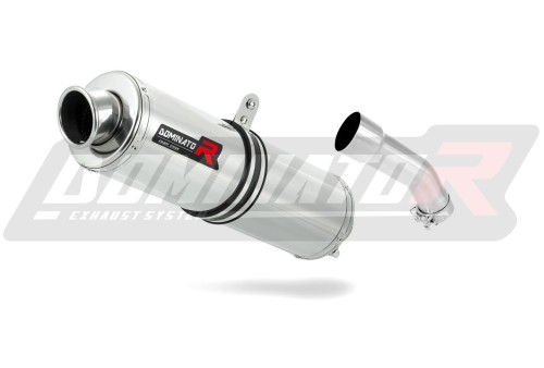 Прямоток Yamaha FZR 600 1988 - 1993 DOMINATOR круглый