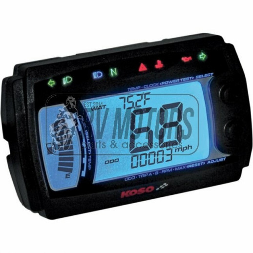 Універсальний спідометр KOSO BB017B60