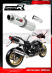 Прямоток DOMINATOR YAMAHA FZ8 FAZER 2010 - 2016 круглый