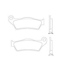 Гальмівні колодки BRENTA FT 4027 (FA181)
