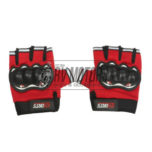 Перчатки RVM Short SPORT красный