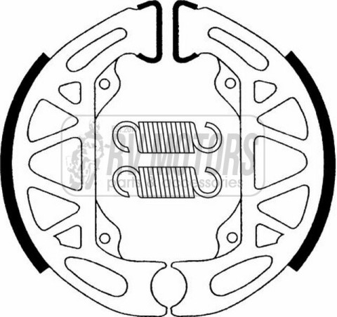 Тормозные колодки SBS 2200