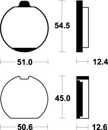 Тормозные колодки SBS 514HF