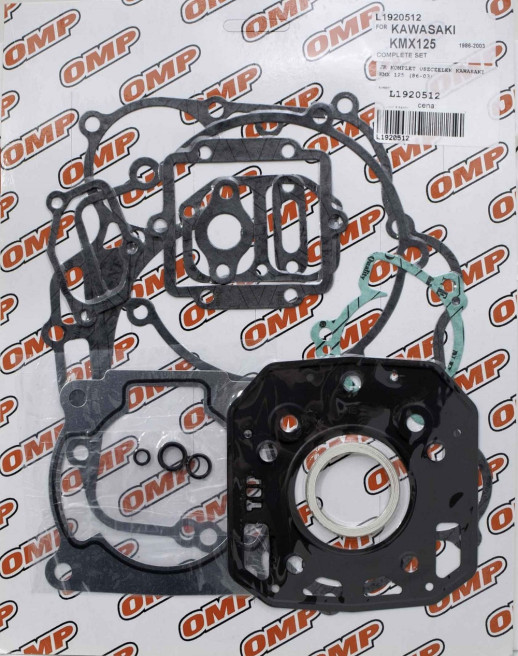 Повний комплект прокладок KAWASAKI KMX 125 &#39;86-&#39;03 OMP L1920512