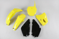Комплект пластика UFO SUZUKI RM 85 '00-'21 (жёлтый/чёрный) SUKIT405K999K (SU405KE999K)