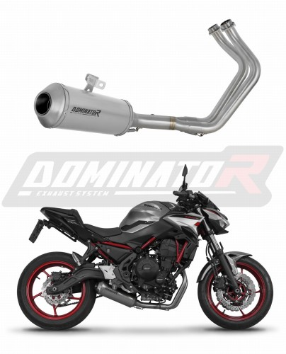 Полная система выхлопа Kawasaki Z650 2023 - 2025 DOMINATOR овальный G2