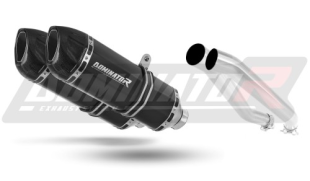 Прямоток Kawasaki Z1000 2003 - 2006 DOMINATOR HP1 черный