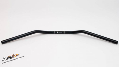 Алюминиевый руль ACCEL 22.2 mm чёрный SH45BK