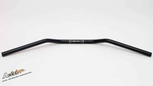 Алюминиевый руль ACCEL 22.2 mm чёрный SH45BK