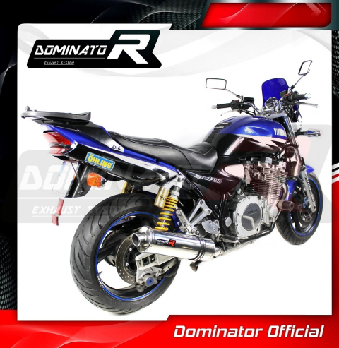 Прямоток DOMINATOR YAMAHA XJR 1300 1999 - 2006 круглый