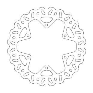 Тормозной диск MOTO-MASTER задний YAMAHA YZ/YZF 245MM M110367