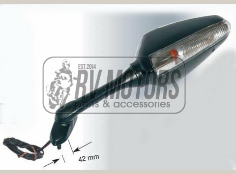 Зеркало FAR FAR6652 правое SUZUKI GSXR 1000 (05-06), GSXR 600/750 (06)