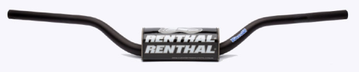 Алюмінієве кермо RENTHAL 28.6 mm MX FatBar Чорний 822-01-BK