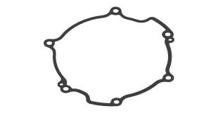 Прокладка крышки сцепления KAWASAKI KX 80/85 '98-'13 ARTEIN GASKETS P025000005198