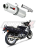 Прямоток Honda CBR 600 F1 1987 - 1990 DOMINATOR овальный