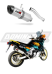Прямоток Honda XRV 750 AFRICA TWIN RD07 1993 - 1995 DOMINATOR HP1 