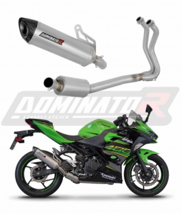 Полная система выхлопа Kawasaki NINJA 400 2018-2023 DOMINATOR HP8 