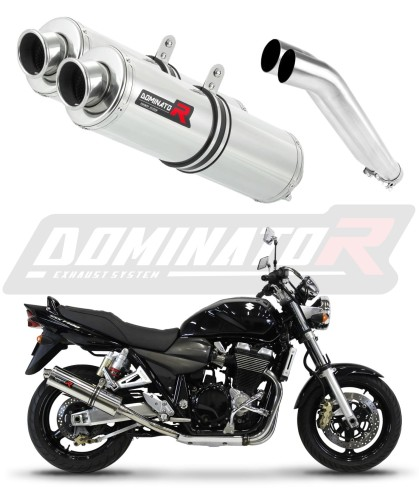 Прямоток Suzuki GSX 1400 2001 - 2005 DOMINATOR круглый