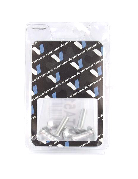 Комплект болтів Vicma M5x15 6шт TA515PL срібні