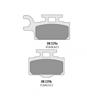 Тормозные колодки DELTA BRAKING DB2270MX-D (FA302 / FA65)