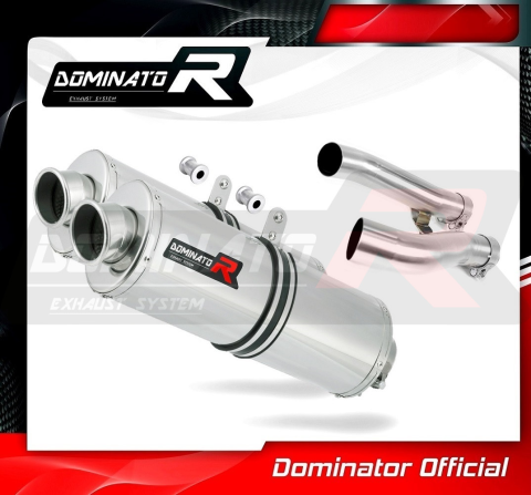 Прямоток DOMINATOR YAMAHA XJR 1300 1999 - 2006 овальный