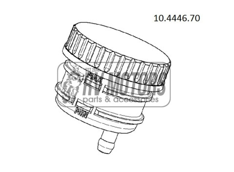 Тормозной бачок BREMBO BRM 10444670