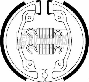 Тормозные колодки SBS 2203