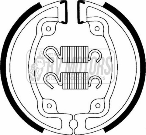 Тормозные колодки SBS 2203