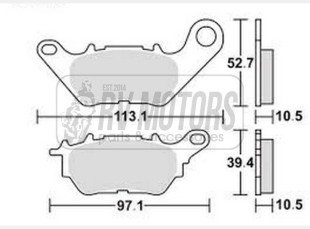 Тормозные колодки SBS 932RQ