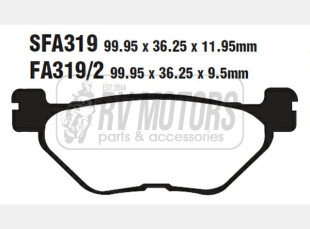 Тормозные колодки EBC FA319/2HH