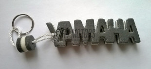 Брелок Yamaha серый / белый