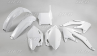 Комплект пластика UFO HONDA CRF 450 R '07 (белый) (HO110E041) HOKIT110041
