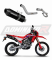 Полная система выхлопа Honda CRF 300L / Rally 2021 - 2023 DOMINATOR MX2 черный