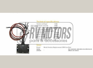 Регулятор напряжения HARLEY-DAVIDSON DZE ELEKTRYKA 10181-01