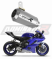 Прямоток Yamaha YZF R6 2017 - 2023 DOMINATOR GPS