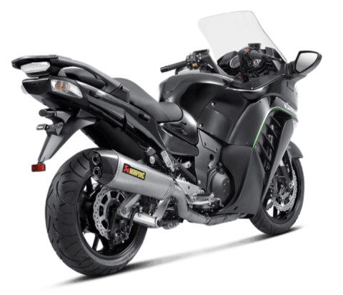 Прямоток Akrapovic Kawasaki GTR1400 / Councours S-K14SO5-HZAAT