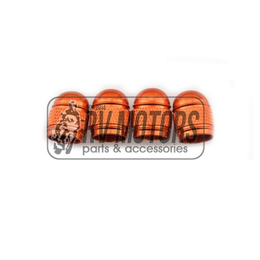 Ковпачки ніпеля куля оранжеві