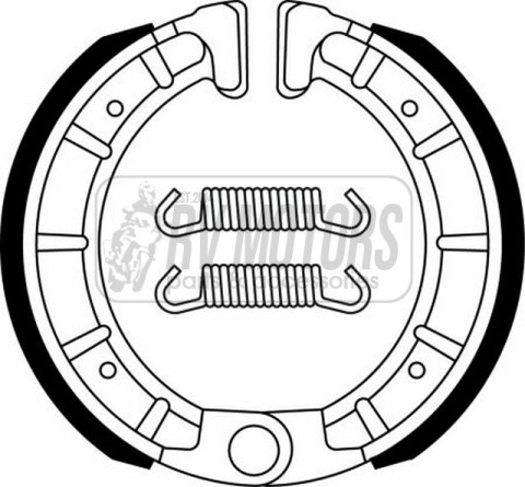 Тормозные колодки SBS 2206