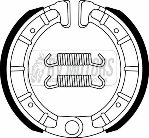 Гальмівні колодки SBS 2206