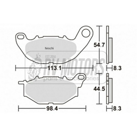 Тормозные колодки SBS 931HF