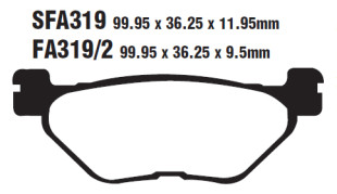 Тормозные колодки EBC SFA319